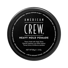 AMERICAN CREW - Heavy Hold Pomade 85 g - Pomada con fijación y brillo intenso