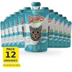 TOP K9 - Cremitos Super Topk9 sabor Atún12x100gr gato