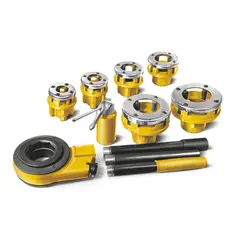 UYUSTOOL - TERRAJA MANUAL CABEZAL 6 MEDIDAS 1/2'' - 2'' (BSPT) UYU