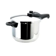LACOR - Olla a Presión 6lt Acero Inoxidable 22x23cm Tempo
