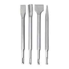 UYUSTOOL - PUNTOS Y CINCEL SDS PLUS Set x4 UYUSTOOLS