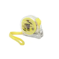 UYUSTOOL - HUINCHA MEDIR 3 MTS X 16 TRANSPARENTE UYUSTOOLS