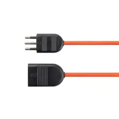 INDUSTRIA CASTILLO LTDA - Alargador Simple 15 metros 10A-250V, Color Naranjo- Industria Castillo