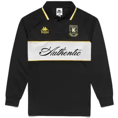 KAPPA - Polera Manga Larga Hombre Authentic Odran Negro