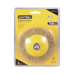 UYUSTOOL - GRATA PLATO ONDULADA 5" M14 UYUSTOOLS