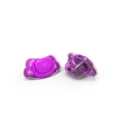 BEBEK - Pack de 2 Chupetes - Forma Ortodontica - Morado