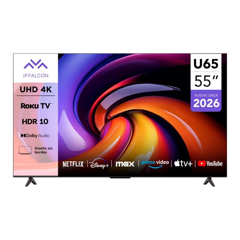 Smart TV Roku TV 55" UHD U65R