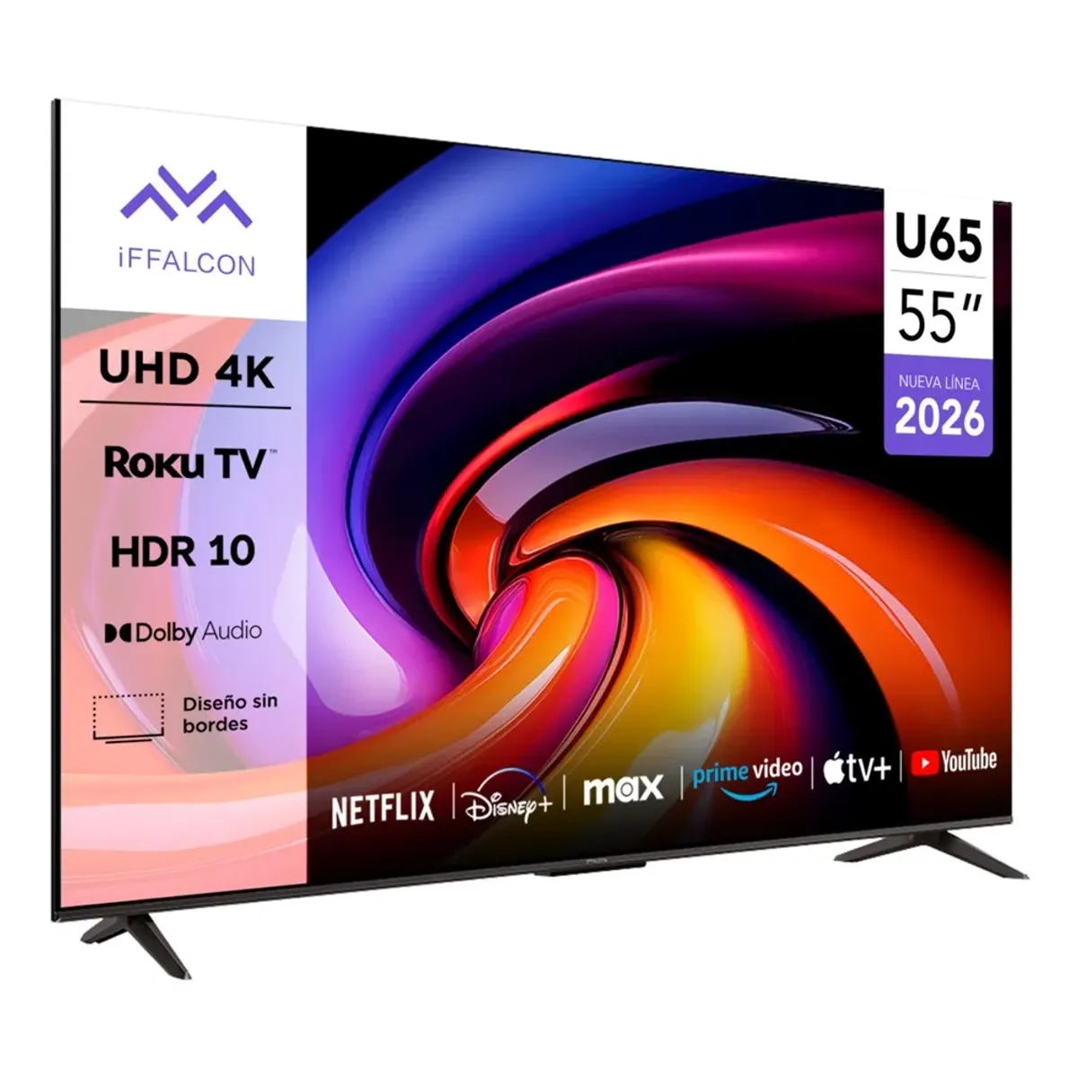 IFFALCON - Smart TV iFFALCON Roku TV 55" UHD U65AR