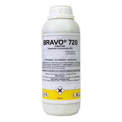 SYNGENTA - FUNGICIDA BRAVO 720 SC 1L PARA CLOCA, TIZÓN Y BOTRITIS