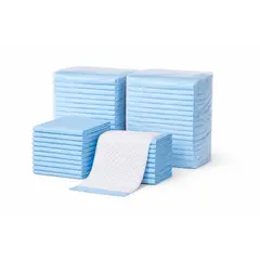 TASBEL - 200 Sabanillas desechables Adulto mayor Protector cama post operatorio pañales 60 x 60 cm