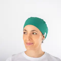PAOLA TALA - Gorro Clínico Verde Área Médica Unisex con Elástico - Cofias