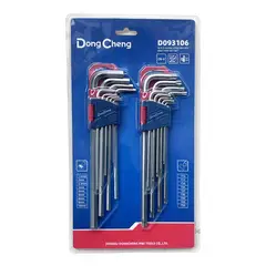 DONG CHENG - LLAVE ALLEN Y TORX Set x18