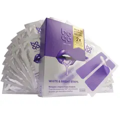 BOQA - Tiras Blanqueadoras Dentales Pap12% Tratamiento 28 Días