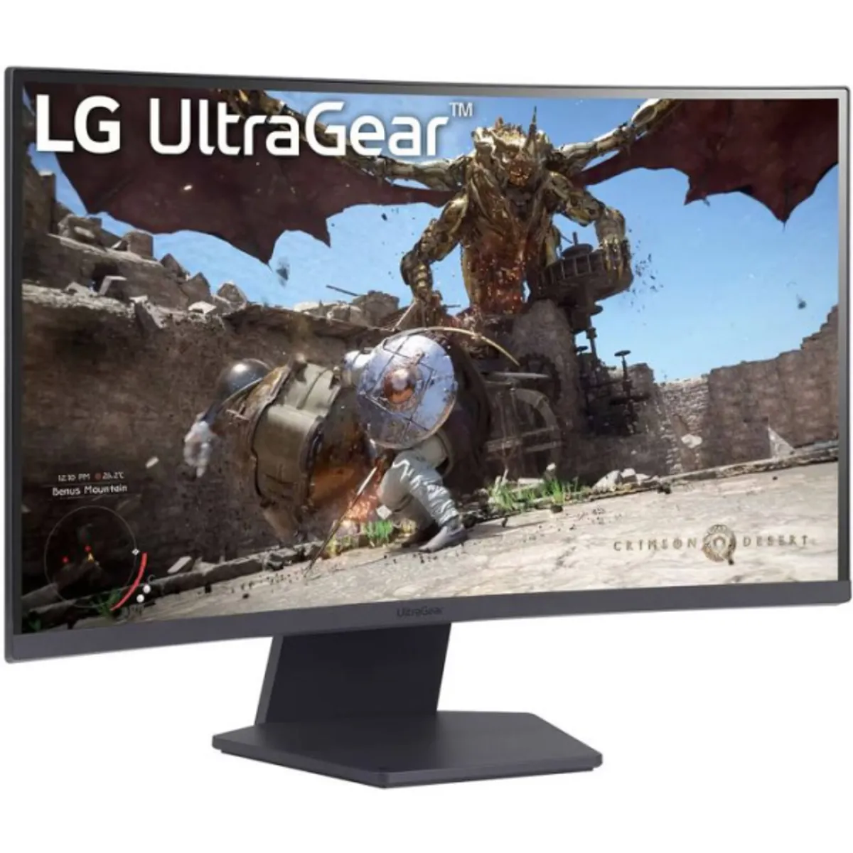LG - MONITOR GAMER 32" LG ULTRAGEAR CURVO 1000R 180HZ VA QHD 1MS HDR10 AMD FREESYNC P/N 32GS60QC-B