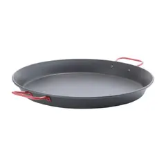 GARCIMA - Paellera Antiadherente 10 Porciones Acero Inox 42cm