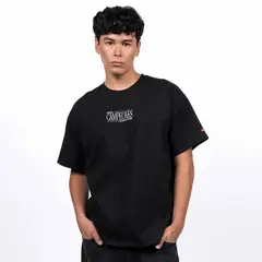 COLO COLO - Polera Hombre Oversize "CAMPEONES" Negro