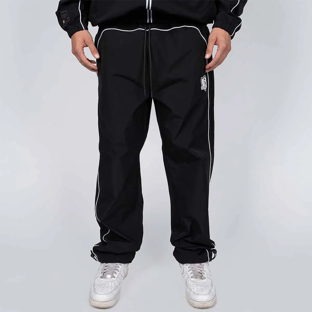 COLO COLO - Pantalon Colo Colo Urbano Negro y Blanco i26