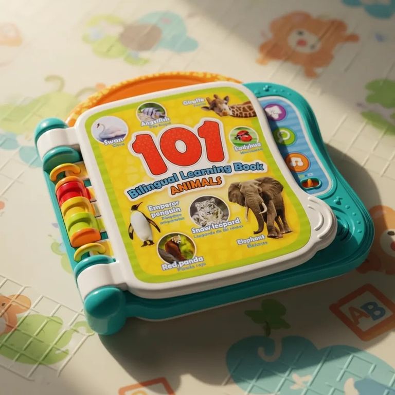INFANTI Libro Interactivo Sonido Y Botones