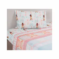 WINDSOR - Juego de sabanas 1.5 plaza infantil microfibra Moana