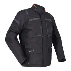 RICHA - Chaqueta De Moto Impermeable Brutus Gore-Tex Negra