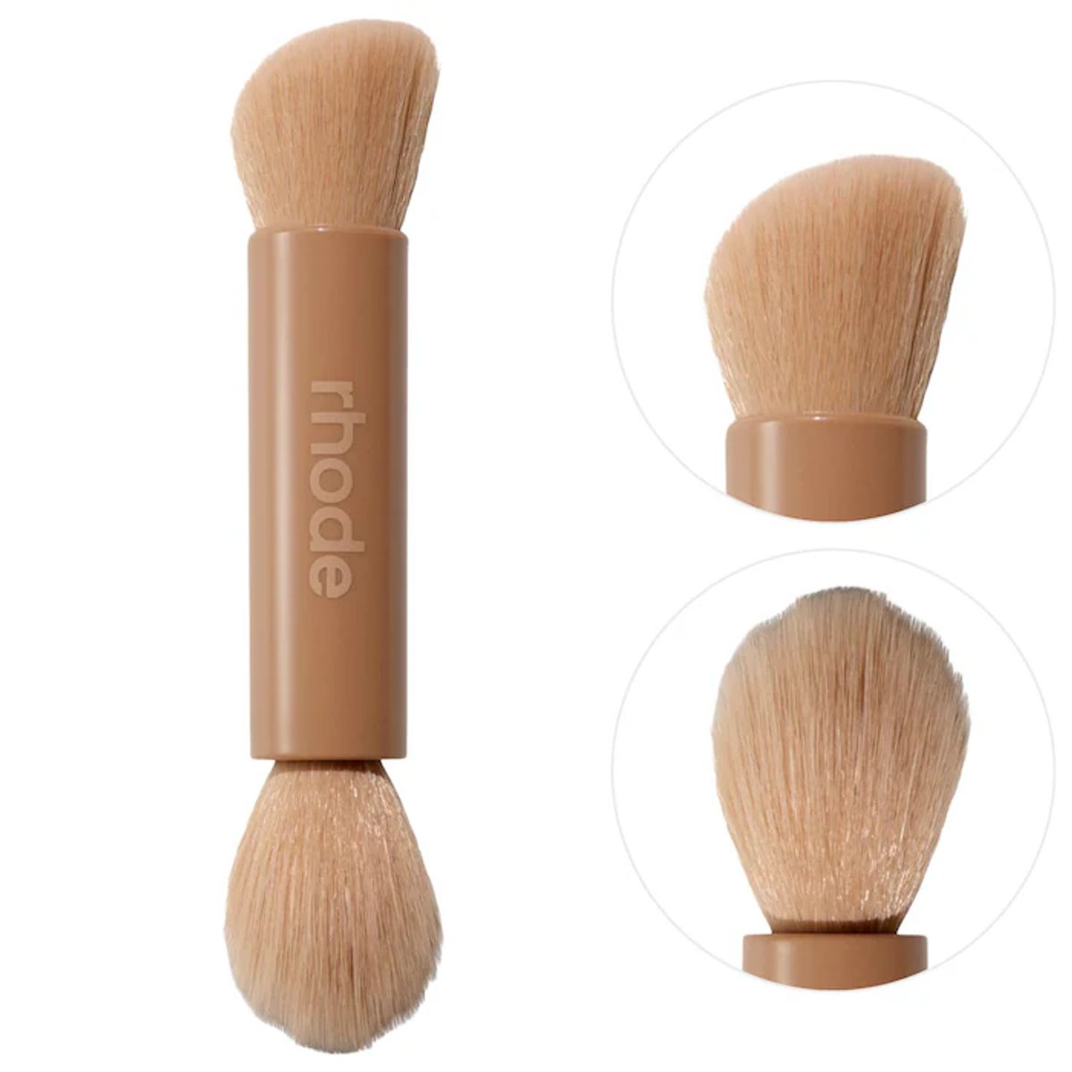 RHODE - Brocha de Maquillaje Doble Punta Rhode