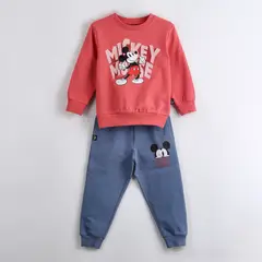 DISNEY - Conjunto Buzo Niño Mickey Rosado