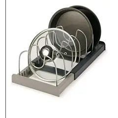 GENERICO - Organizador Extensible Para Tapas De Ollas Y Sartenes