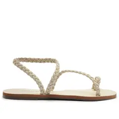 ANACAPRI - Sandalia mujer beige Alba