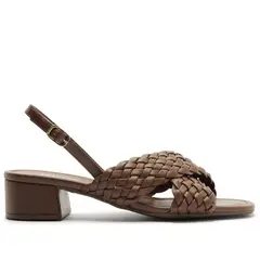 ANACAPRI - Sandalia mujer chocolate Luna