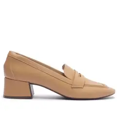 ANACAPRI - Mocasin mujer beige Julia C3057400230003