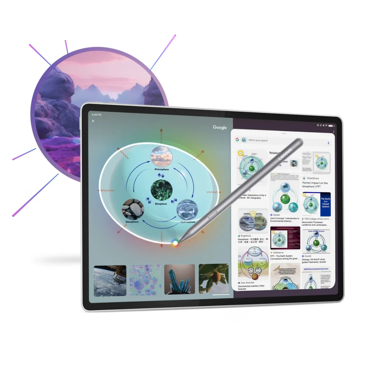 LENOVO - Tablet Lenovo Idea Tab Pro Gen 2 TB390 Snapdragon 8s 8GBRAM 256GBSSD + Teclado y Lapiz