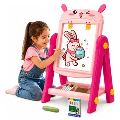 ARTIC - Pizarra de Dibujo Infantil 2 en 1 360° + Accesorios
