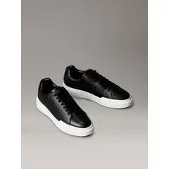 CALVIN KLEIN - Zapatilla Monograma Relieve Integral Negro