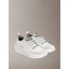CALVIN KLEIN - Zapatillas Chunky Runner con Logo Blanco