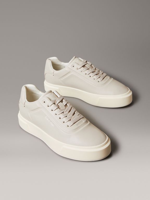 Zapatillas Oxford Suela Gruesa Beige