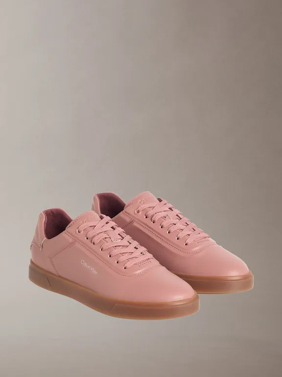 Zapatillas de Cuero Oxford Rosado