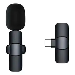 GENERICO - Micrófono Inalámbrico Lavalier Solapa Android Usb-c