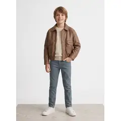 KIBOU - Chaqueta Aviador Unisex Niños Chiporro Invierno