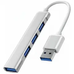 GENERICO - Adaptador Hub Usb 3.0 A 4 Puertos Usb Multipuerto