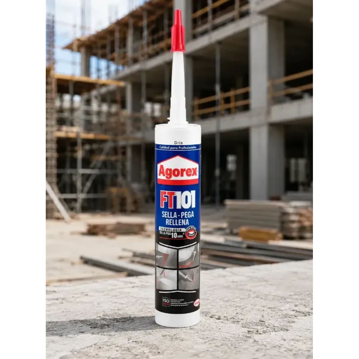 AGOREX - Adhesivo Agorex Ft 101 Gris 300 Ml. Henkel