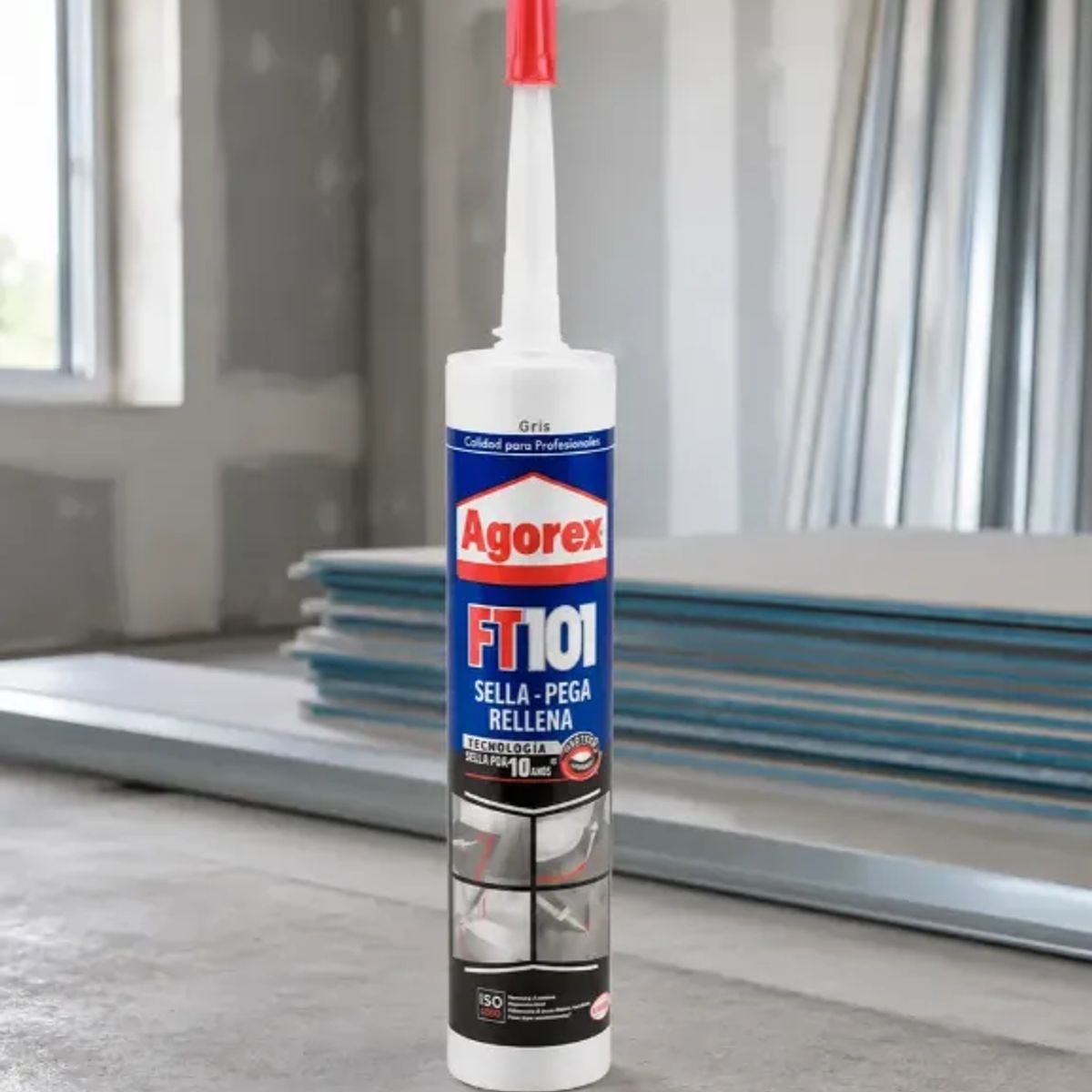 AGOREX - Adhesivo Agorex Ft 101 Gris 300 Ml. Henkel