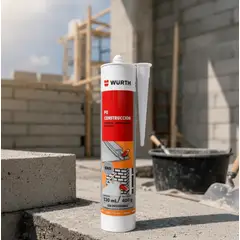WURTH - Sellador De Poliuretano Gris 230 Ml.