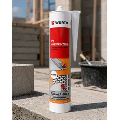 WURTH - Sellador De Poliuretano Blanco 230 Ml.