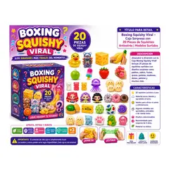 GENERICO - Boxing 20 Squishy Viral Dumpling y más – Modelos Surtidos