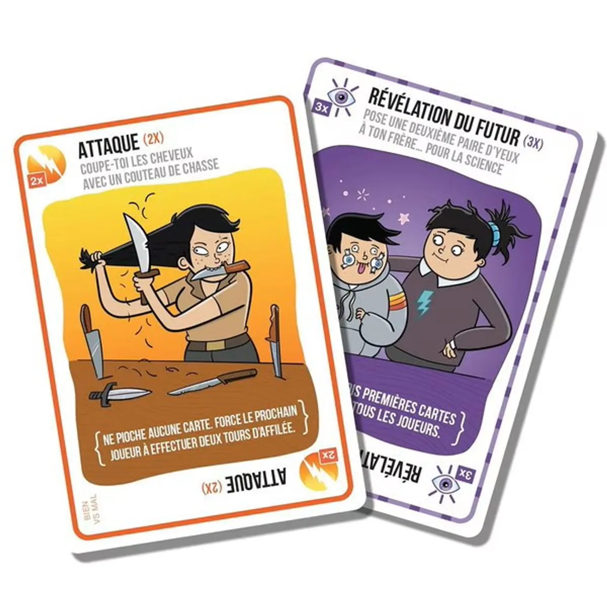GENERICO - Juego De Mesa Exploding Kittens El Bien Contra El Mal
