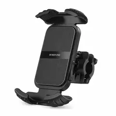 BOROFONE - Porta Celular Moto Bicicleta Seguro con Bloqueo 360