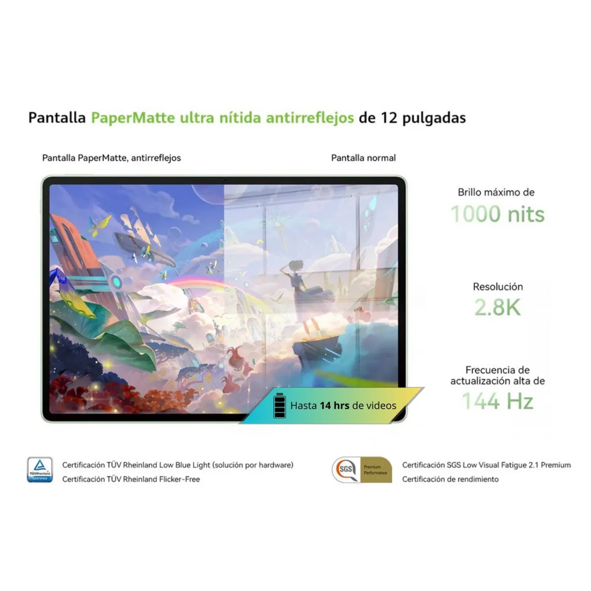 HUAWEI - MatePad 12X 2025 Green with keyboard inbox+3rd pencil