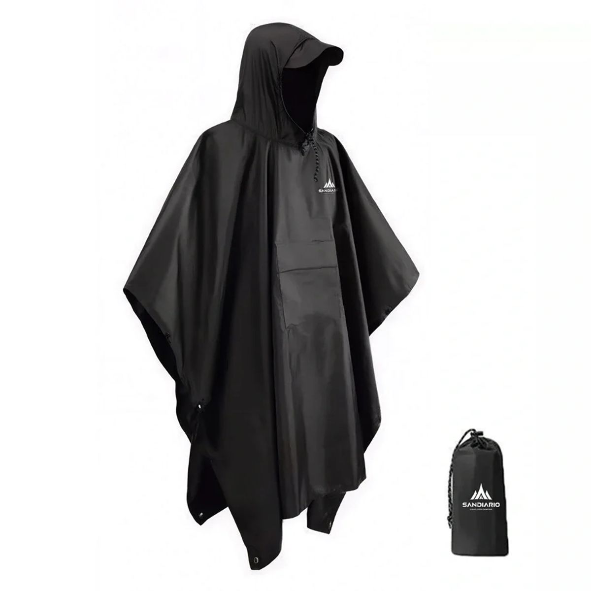 BLUEDREAMER - Sandiario Poncho Impermeable para Lluvia 160105cm