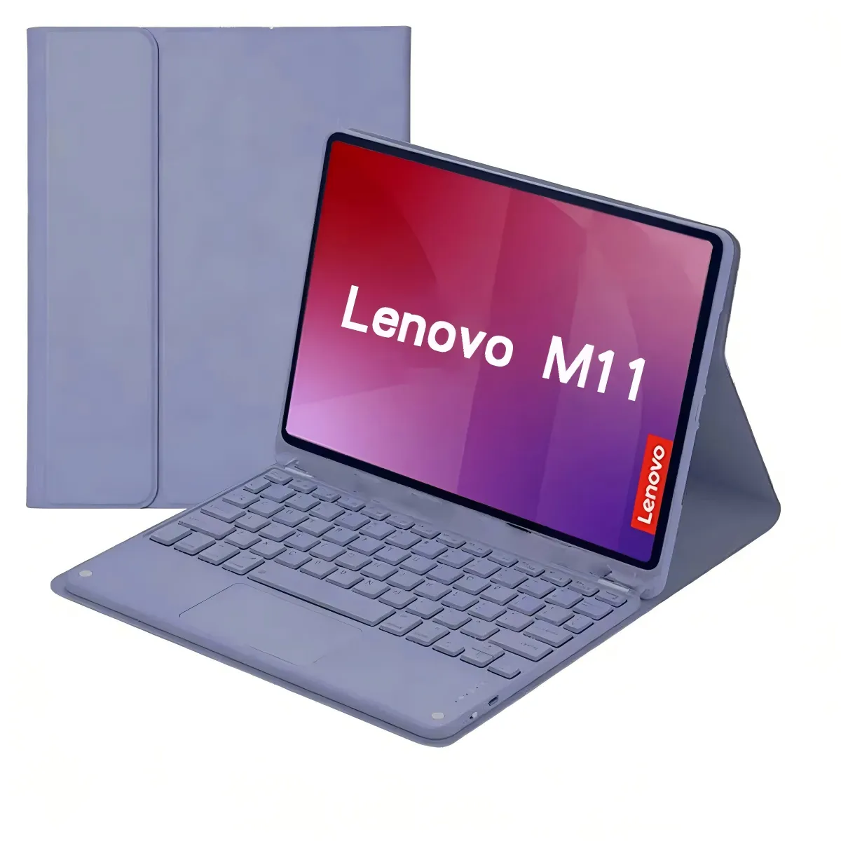 LENOVO - Tablet Lenovo M11 8GB+128GB  11"  WiFi +Teclado Morado+Lápiz táctil