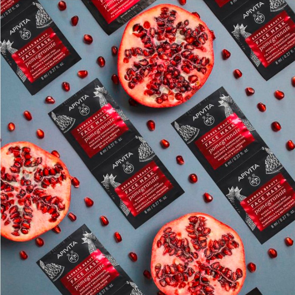 APIVITA - Mascarilla Iluminadora Express Beauty - Granada Apivita